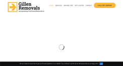 Desktop Screenshot of gillenremovals.com